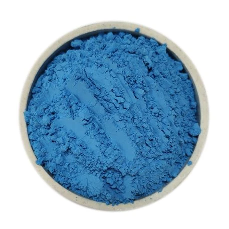 Pigmentos para esmaltado cerámico de color azul turquesa